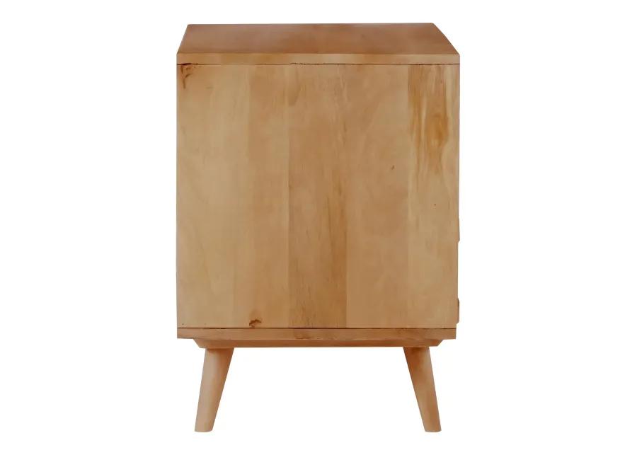 O2 TWO DRAWER NIGHTSTAND