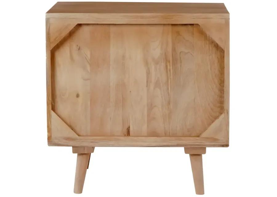 O2 TWO DRAWER NIGHTSTAND