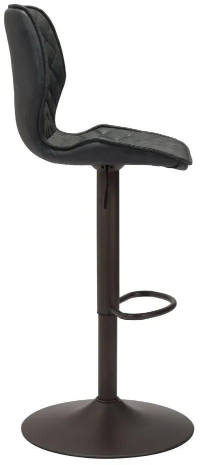 Seth Barstool Vintage Black & Dark Bronze