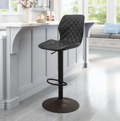 Seth Barstool Vintage Black & Dark Bronze