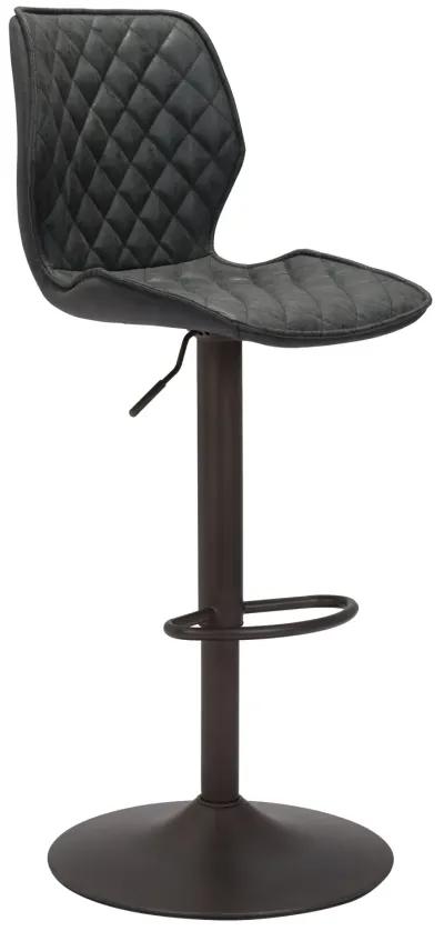 Seth Barstool Vintage Black & Dark Bronze