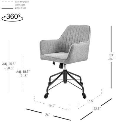 Thompson Swivel Office Arm Chair