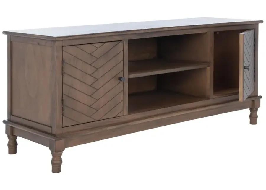 MAGNOLIA 2 DOOR 2 SHELF MEDIA STAND