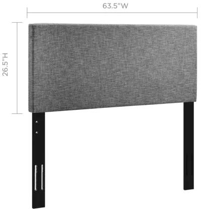 Taylor Full / Queen Upholstered Linen Fabric Headboard