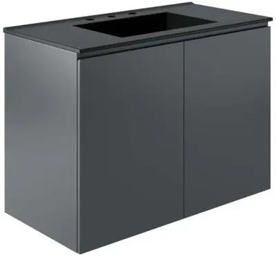 Bryn 36" Wall-Mount Bathroom Vanity