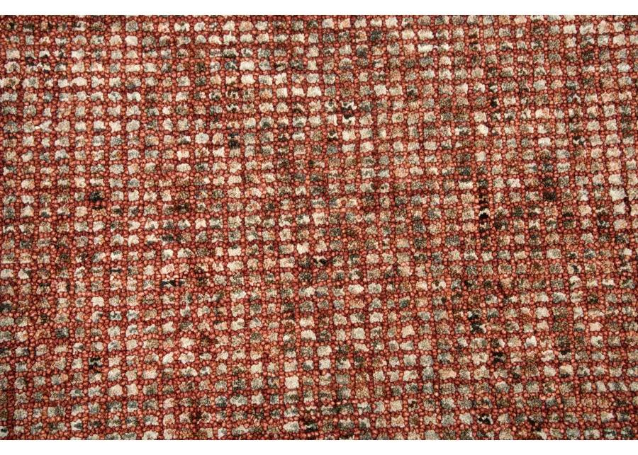 Talbot Red Tweed Wool 3' x 5' Rectangle Rug