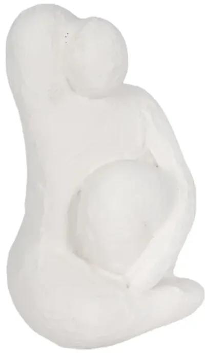 8" Raised Arm Posing Figure, White