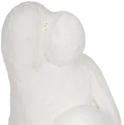 8" Raised Arm Posing Figure, White