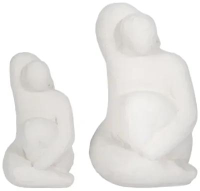 8" Raised Arm Posing Figure, White