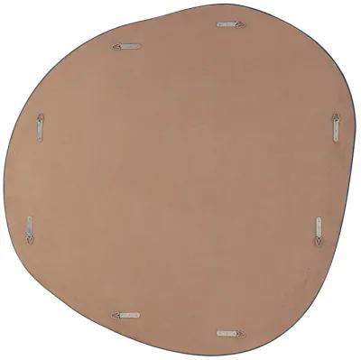 Lunaria 45" Tall Irregular Round Mirror