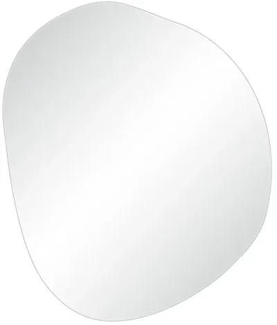 Lunaria 45" Tall Irregular Round Mirror