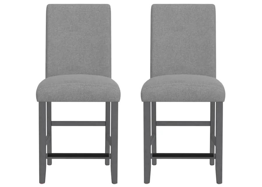 Seneca 2 Pack Upholstered Barstools