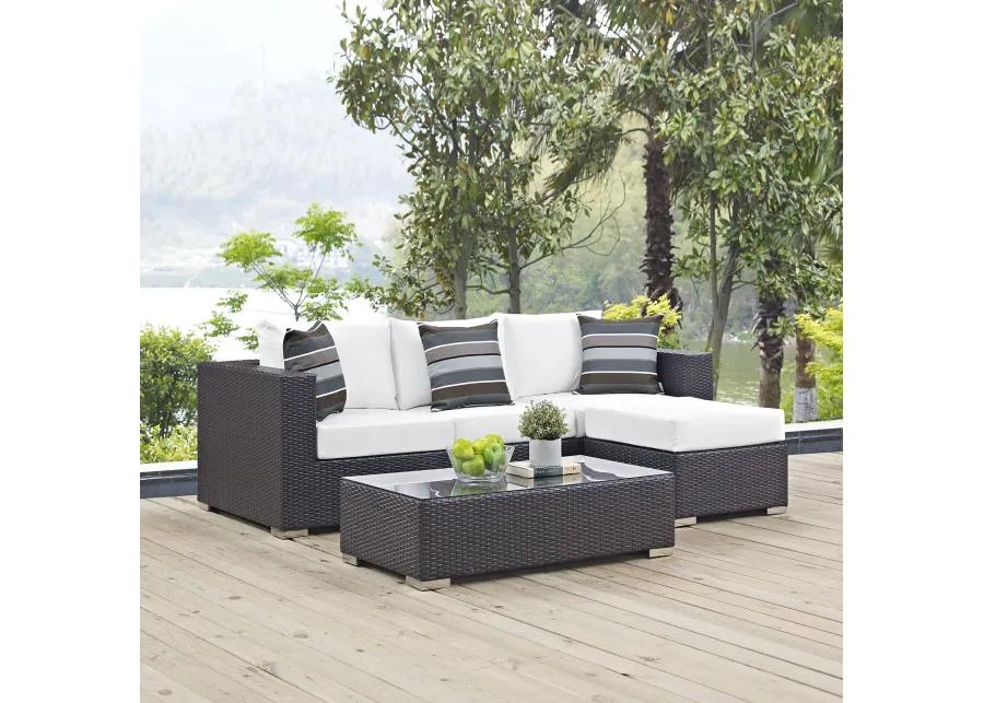 Convene 3 Piece Outdoor Patio Sofa Set