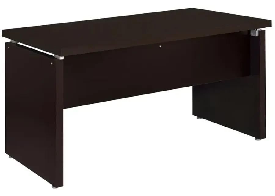 Skylar Engineered Wood L-Shape Computer Desk Cappuccino