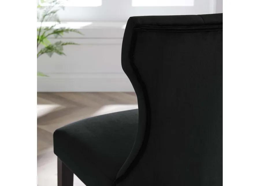 Silhouette Performance Velvet Dining Chairs - Set of 2