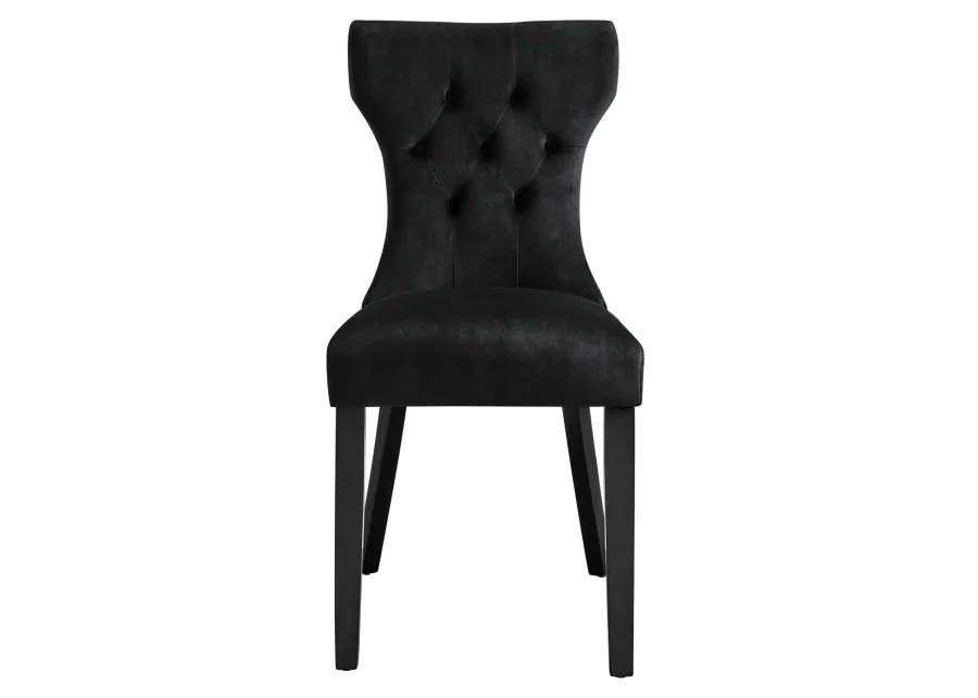 Silhouette Performance Velvet Dining Chairs - Set of 2