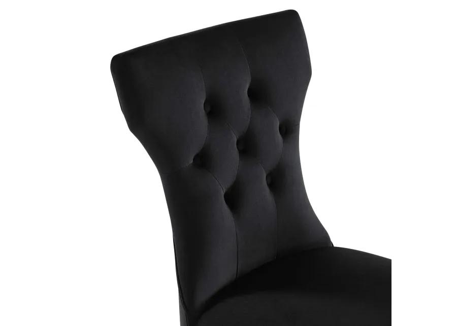 Silhouette Performance Velvet Dining Chairs - Set of 2