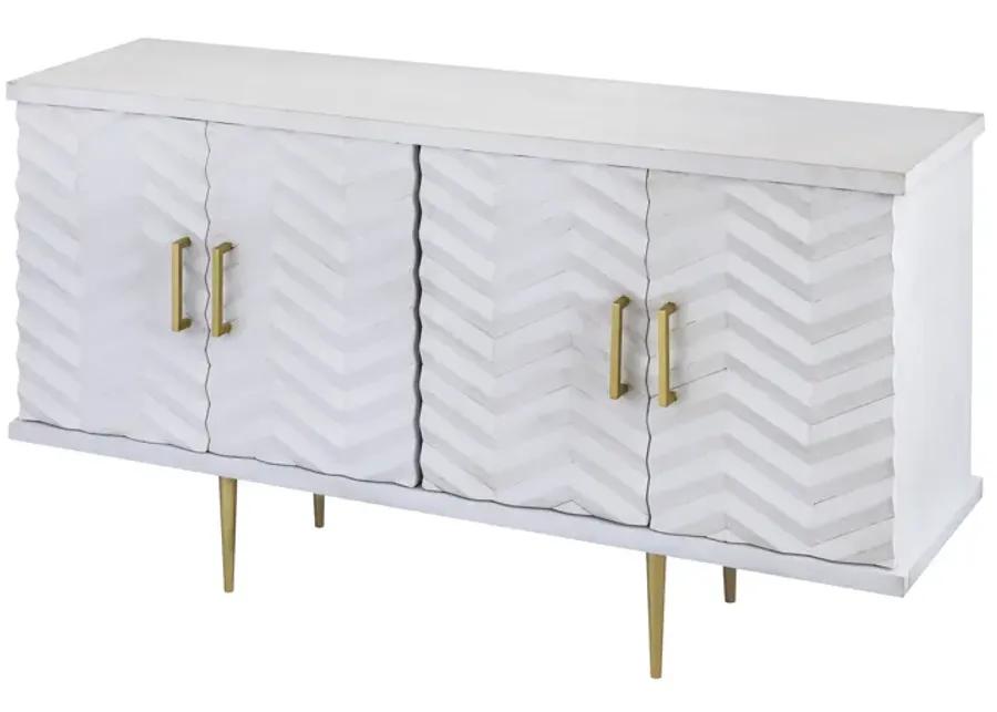 Brendle Credenza - Whitewash