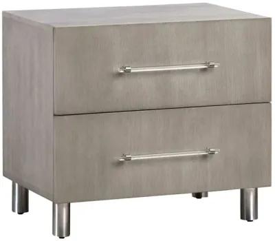 Argento Nightstand in Misty Grey