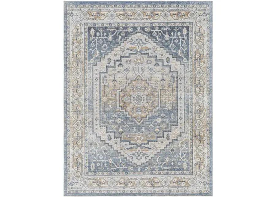 Lillian LLL-2323 6'7" x 9' Machine Woven Rug