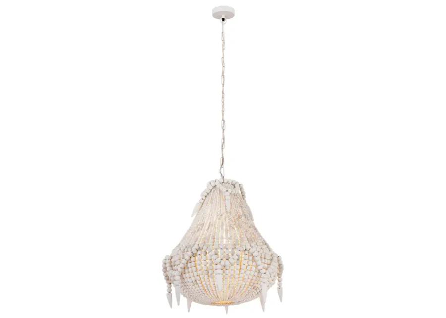 Phoebe Grove 18" Wide 1-Light Pendant - White