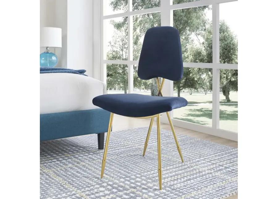 Ponder Performance Velvet Dining Side Chair