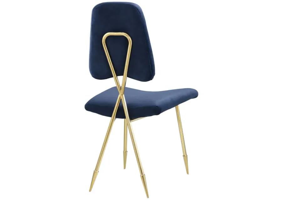 Ponder Performance Velvet Dining Side Chair