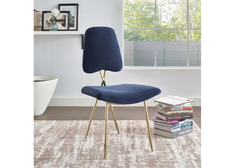 Ponder Performance Velvet Dining Side Chair