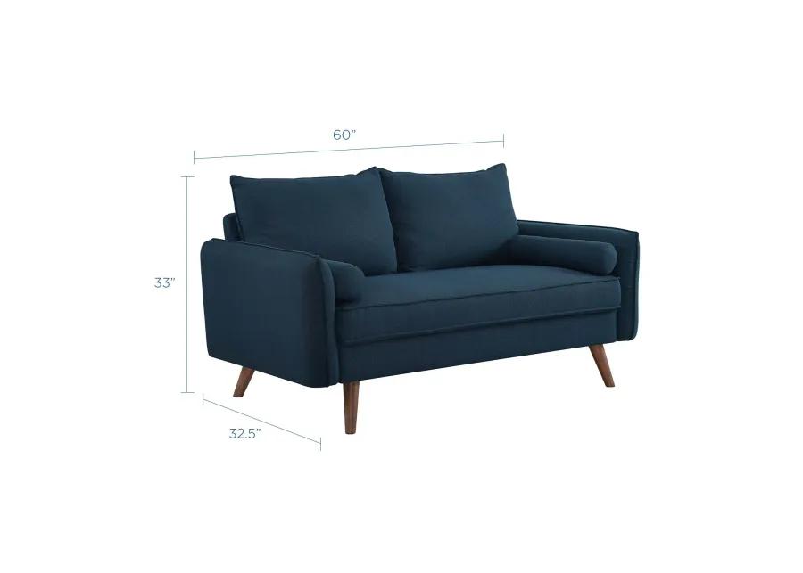 Revive Upholstered Fabric Loveseat