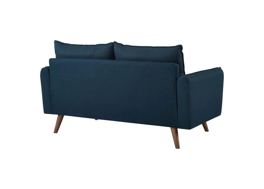 Revive Upholstered Fabric Loveseat