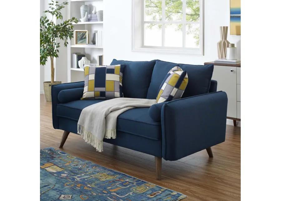 Revive Upholstered Fabric Loveseat