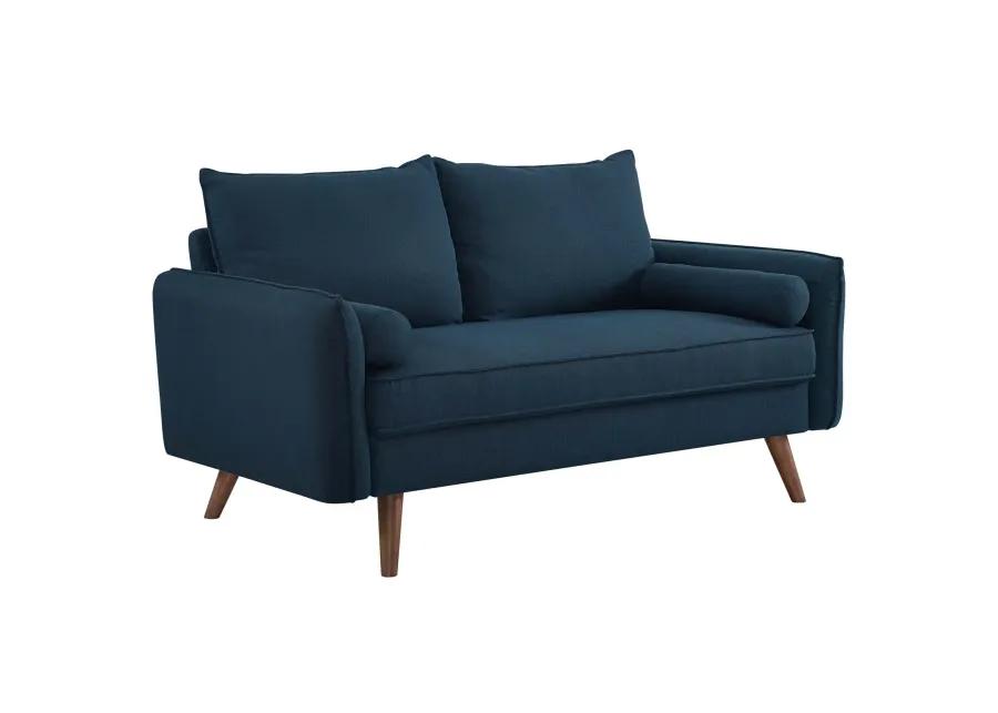 Revive Upholstered Fabric Loveseat