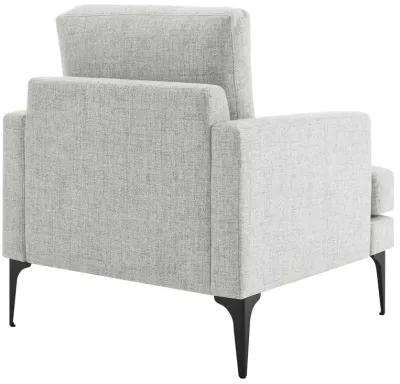 Evermore Upholstered Fabric Armchair