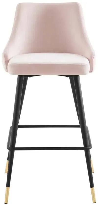 Adorn Performance Velvet Bar Stool