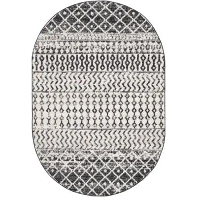 Elaziz 6'7" x 9' Oval Rug