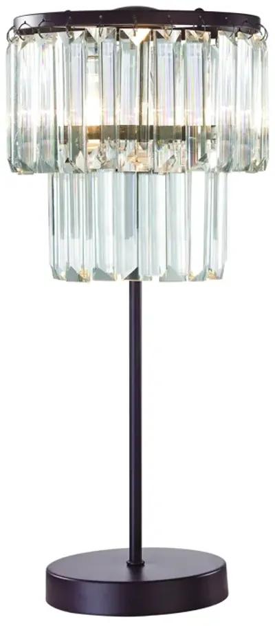 Antoinette 18" High 1-Light Table Lamp - Oil Rubbed Bronze