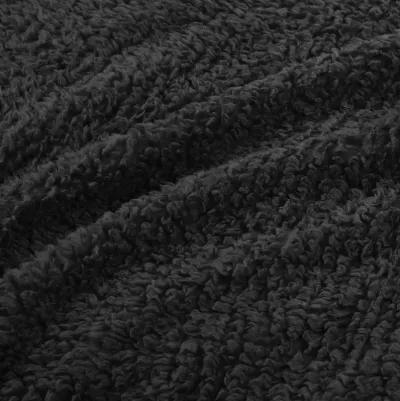 Woolrich Burlington Black Berber Blanket