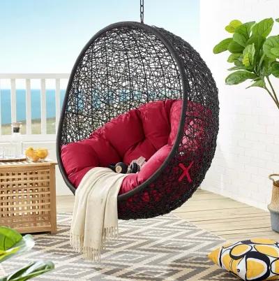 Encase Swing Outdoor Patio Lounge Chair Without Stand