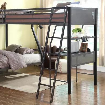 Meyers Twin Loft Add-on Black and Gunmetal