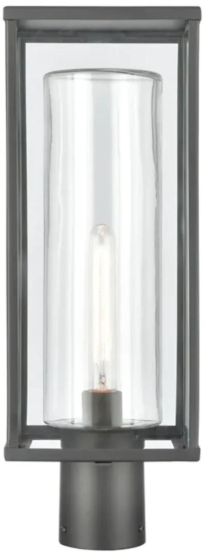 Augusta 19.75'' High 1-Light Outdoor Post Light - Matte Black