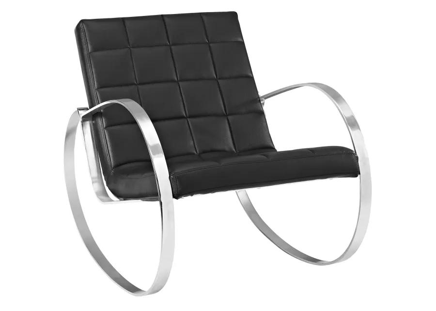 Gravitas Upholstered Vinyl Lounge Chair