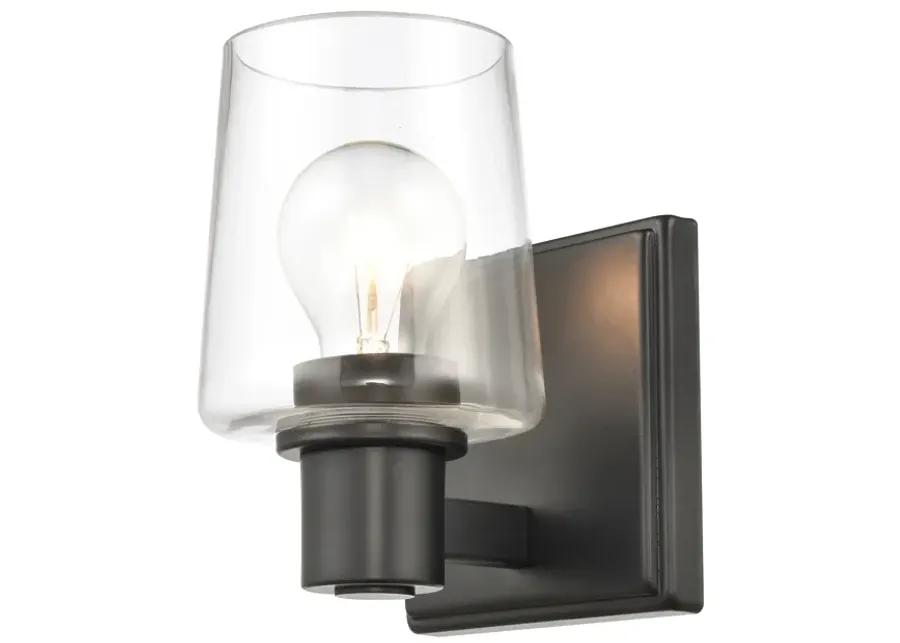 Celia 5" Wide 1-Light Vanity Light - Matte Black