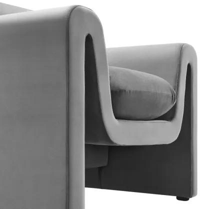 Waverly Performance Velvet Armchair