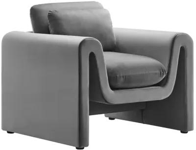 Waverly Performance Velvet Armchair