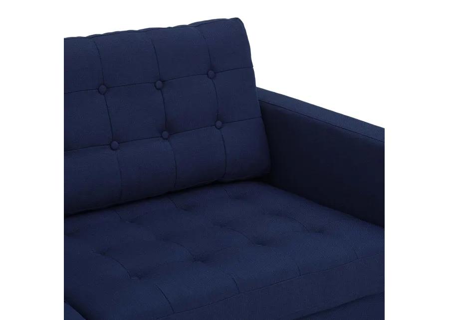 Exalt Tufted Fabric Sofa