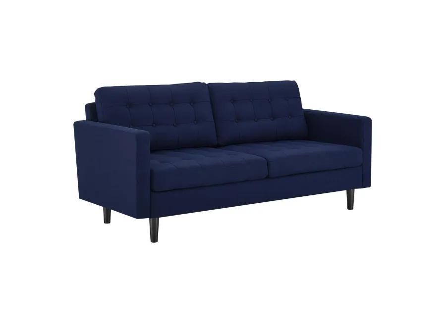 Exalt Tufted Fabric Sofa