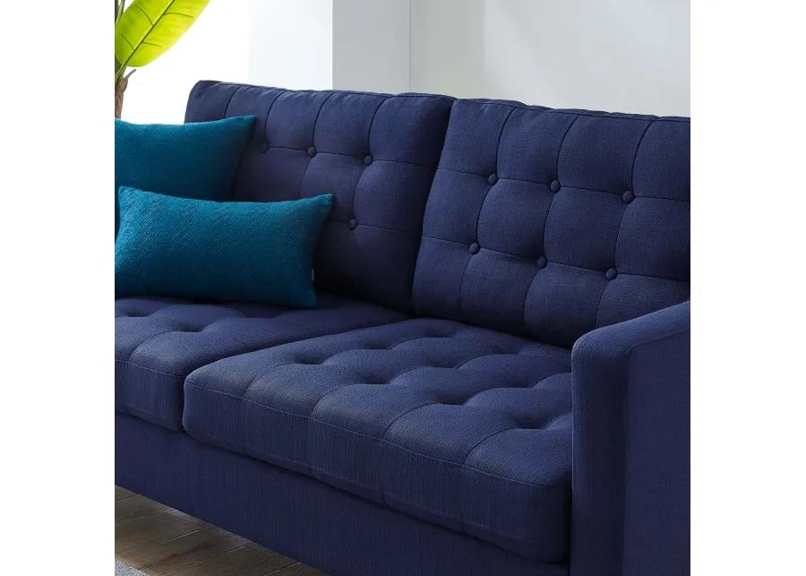 Exalt Tufted Fabric Sofa