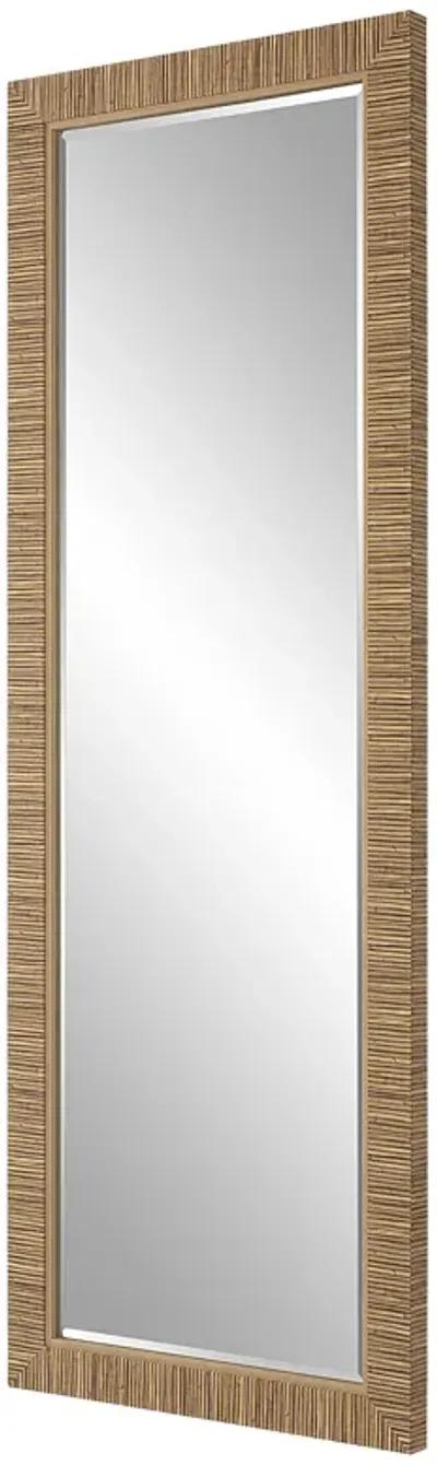 Deerston Rattan Wall Mirror