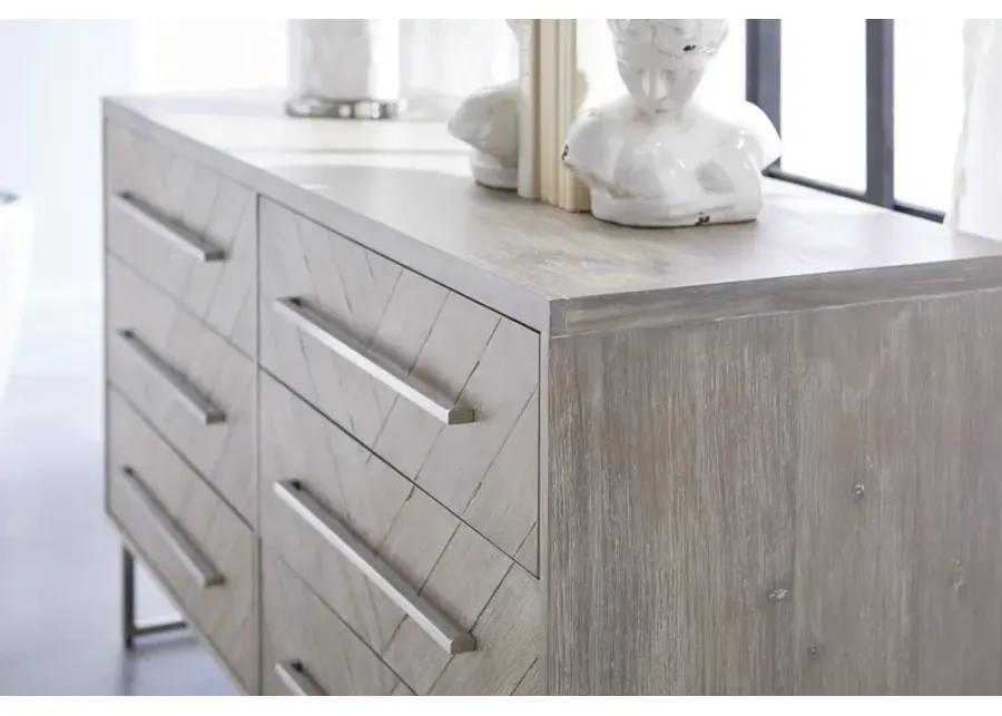 Mosaic 6-Drawer Double Dresser