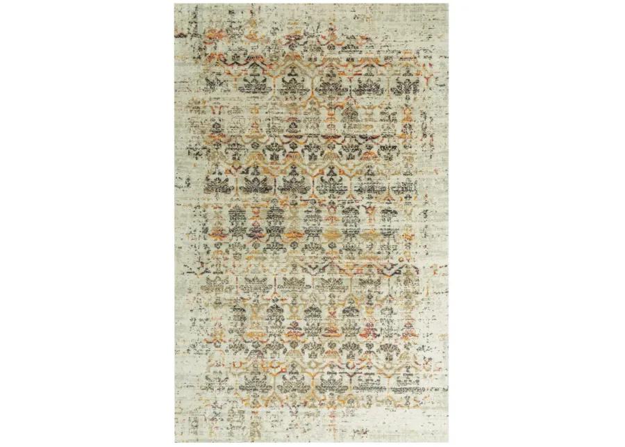 Ovation Beige/Brown distressed/classical N Z wool 8' x 10' Rectangle Rug